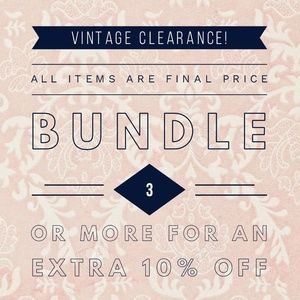 Vintage dress sale
